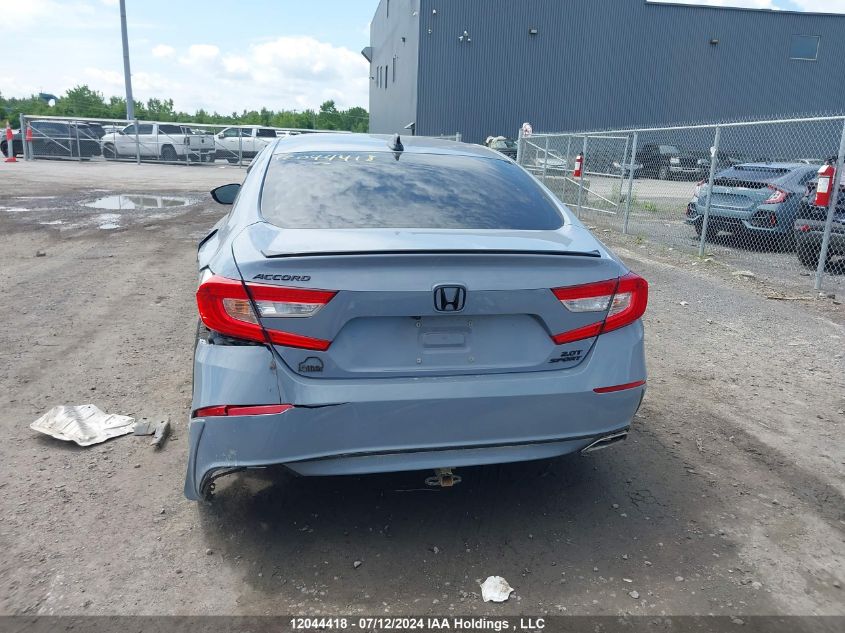2021 Honda Accord Sedan VIN: 1HGCV2F34MA800474 Lot: 12044418