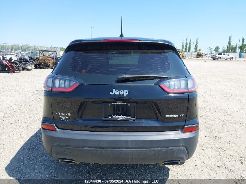 2019 Jeep Cherokee Sport VIN: 1C4PJMAX6KD436524 Lot: 12044430