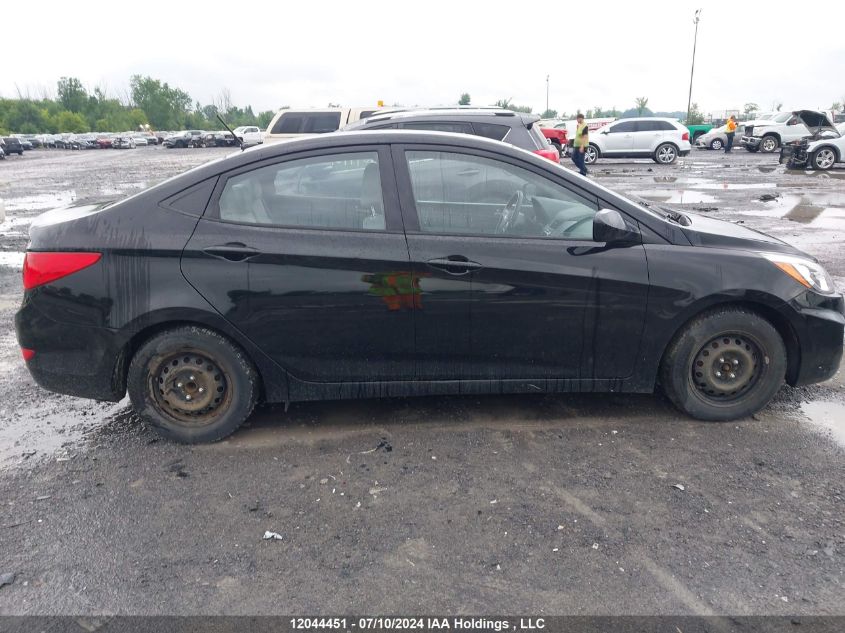 2016 Hyundai Accent Se VIN: KMHCT4AE9GU089720 Lot: 12044451