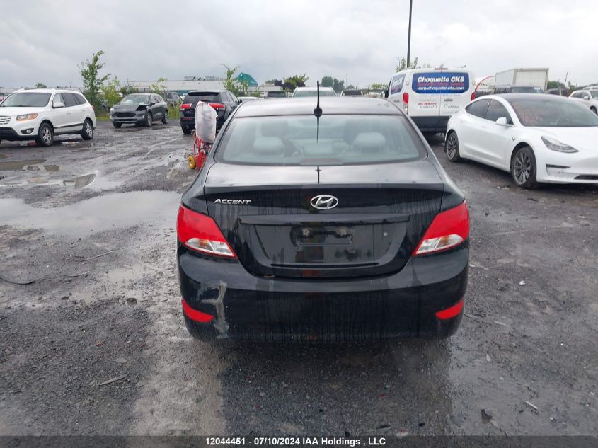 2016 Hyundai Accent Se VIN: KMHCT4AE9GU089720 Lot: 12044451