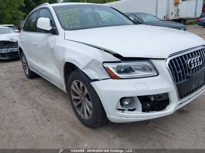 2014 Audi Q5 VIN: WA1LFCFP7EA025698 Lot: 12044455