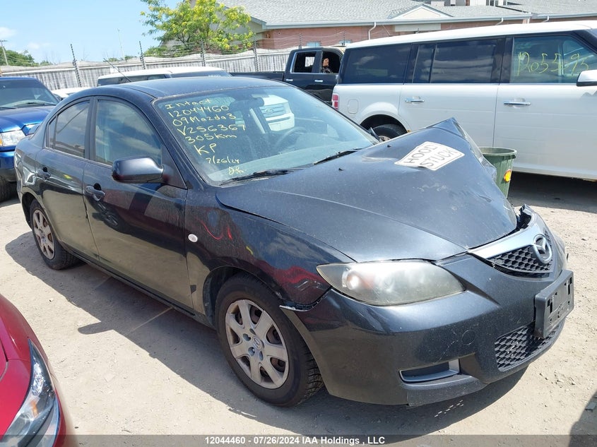 2009 Mazda Mazda3 VIN: JM1BK32FX91256367 Lot: 12044460