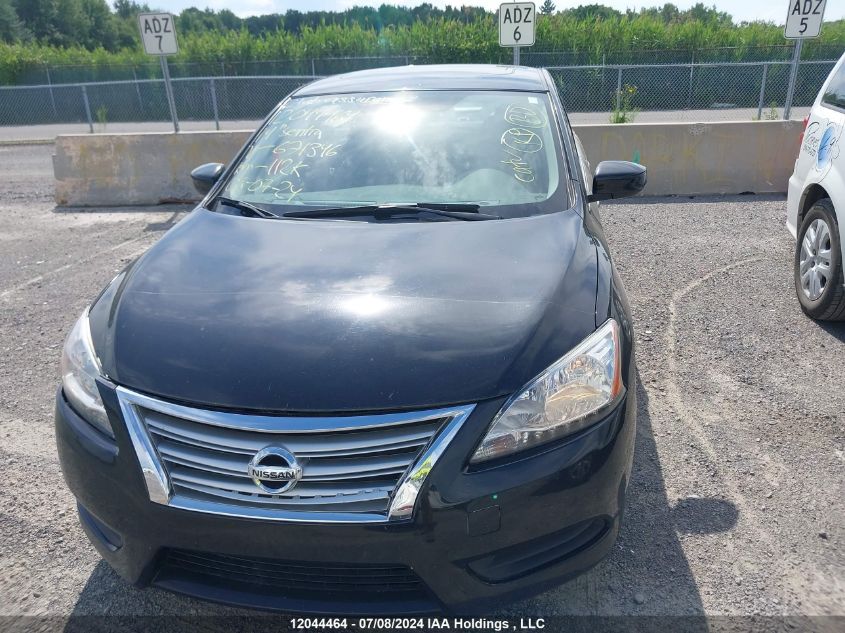 2014 Nissan Sentra S VIN: 3N1AB7AP2EL671346 Lot: 12044464