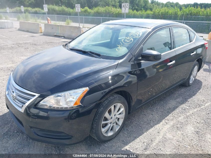 2014 Nissan Sentra S VIN: 3N1AB7AP2EL671346 Lot: 12044464