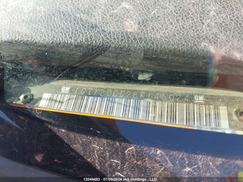 2012 GMC Sierra 2500Hd VIN: 1GT120CG2CF143024 Lot: 12044483