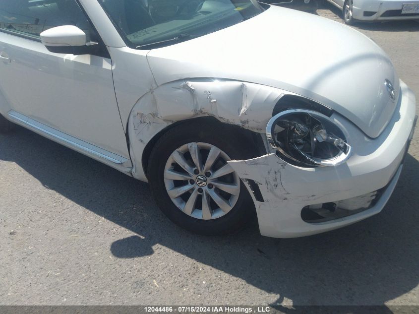 2012 Volkswagen Beetle VIN: 3VWHX7AT7CM633609 Lot: 12044486