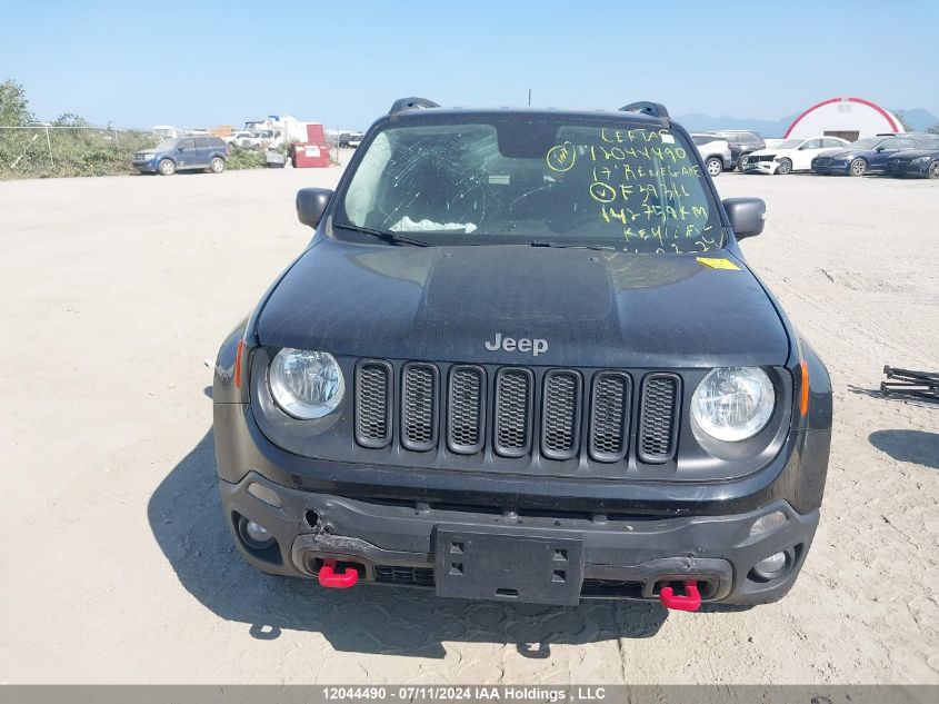 2017 Jeep Renegade Trailhawk VIN: ZACCJBCB2HPF39311 Lot: 12044490