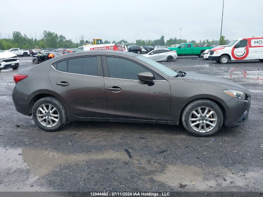2014 Mazda Mazda3 VIN: JM1BM1V73E1153076 Lot: 12044492