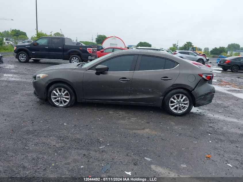 2014 Mazda Mazda3 VIN: JM1BM1V73E1153076 Lot: 12044492