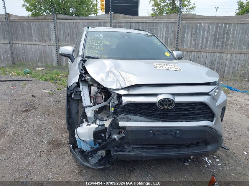 2021 Toyota Rav4 VIN: 2T3B1RFV9MC178618 Lot: 12044494