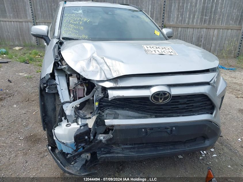 2021 Toyota Rav4 VIN: 2T3B1RFV9MC178618 Lot: 12044494