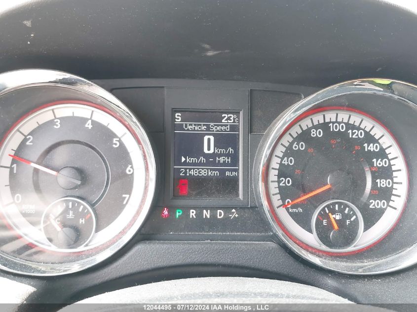 2013 Dodge Grand Caravan Crew VIN: 2C4RDGDG3DR709982 Lot: 12044495