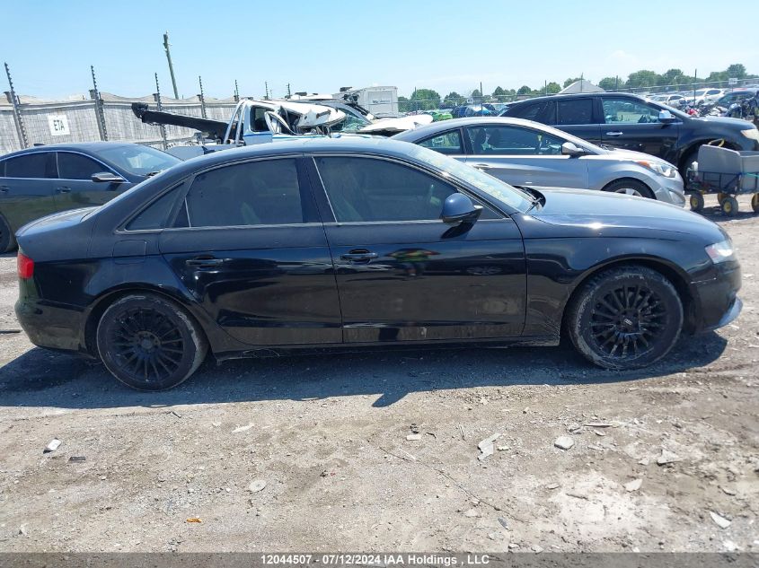 2009 Audi A4 VIN: WAULF68K29N052392 Lot: 12044507