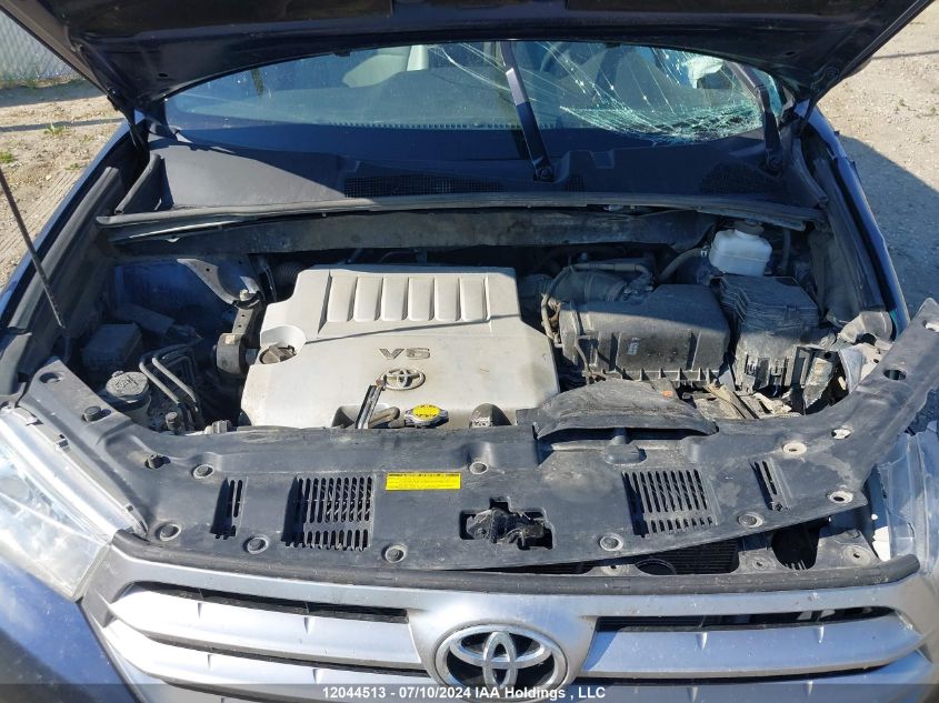 2013 Toyota Highlander V6 VIN: 5TDBK3EH5DS209238 Lot: 12044513