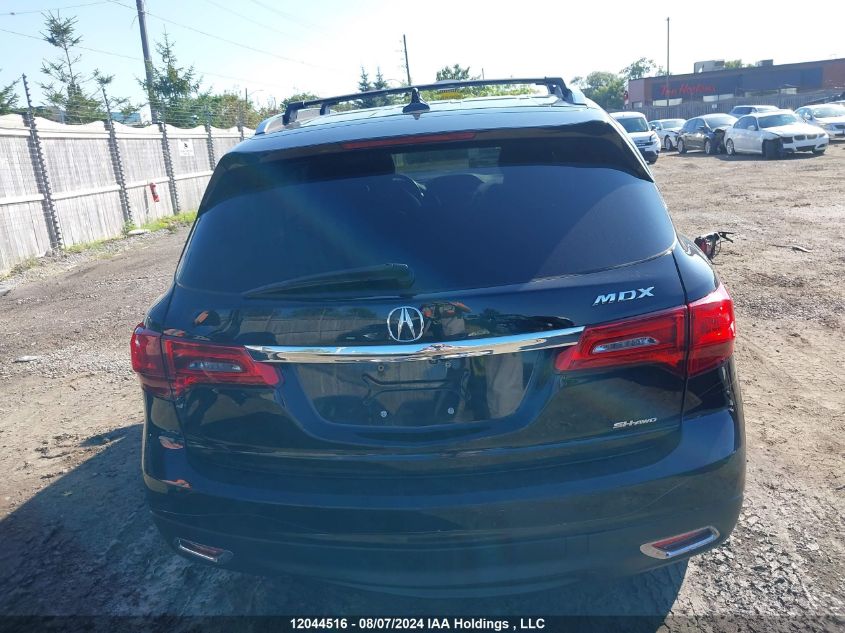 2016 Acura Mdx Technology VIN: 5FRYD4H47GB508496 Lot: 12044516