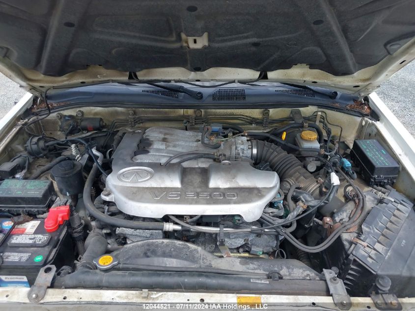 2002 Infiniti Qx4 Luxury VIN: JNRDR09Y32W253815 Lot: 12044521