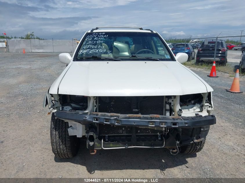 2002 Infiniti Qx4 Luxury VIN: JNRDR09Y32W253815 Lot: 12044521