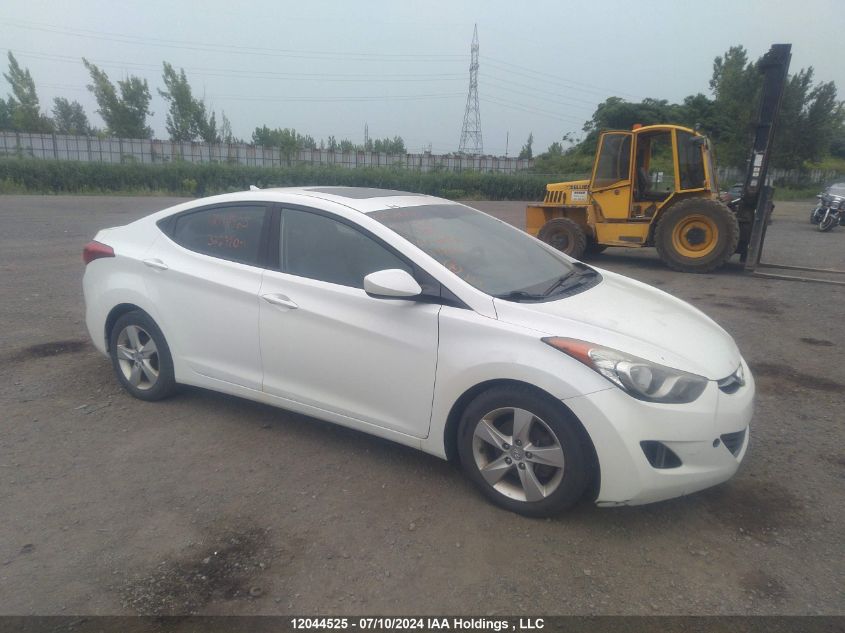 2013 Hyundai Elantra Gls/Limited VIN: 5NPDH4AEXDH322780 Lot: 12044525