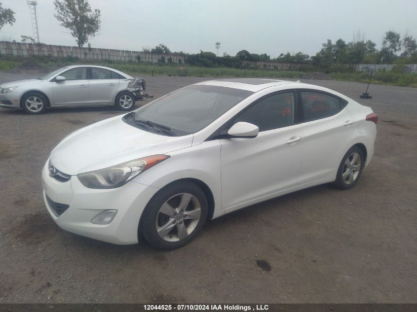 2013 Hyundai Elantra Gls/Limited VIN: 5NPDH4AEXDH322780 Lot: 12044525