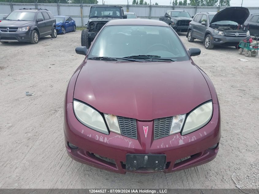 2004 Pontiac Sunfire Sl/Slx VIN: 3G2JB52F34S107690 Lot: 12044527