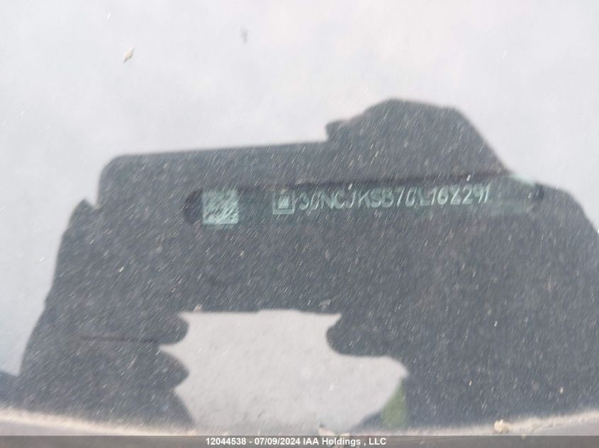 2016 Chevrolet Trax VIN: 3GNCJKSB7GL168291 Lot: 12044538