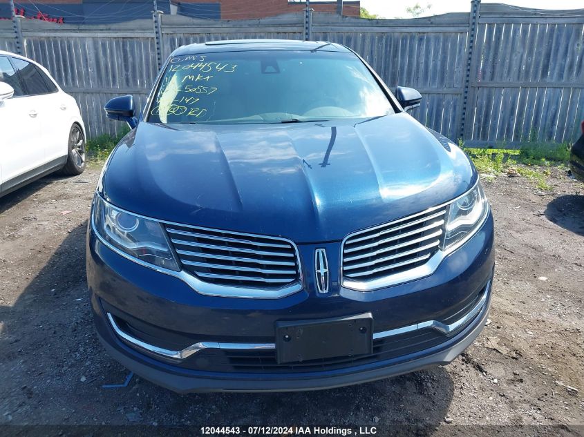 2017 Lincoln Mkx Reserve VIN: 2LMPJ8LR1HBL50557 Lot: 12044543