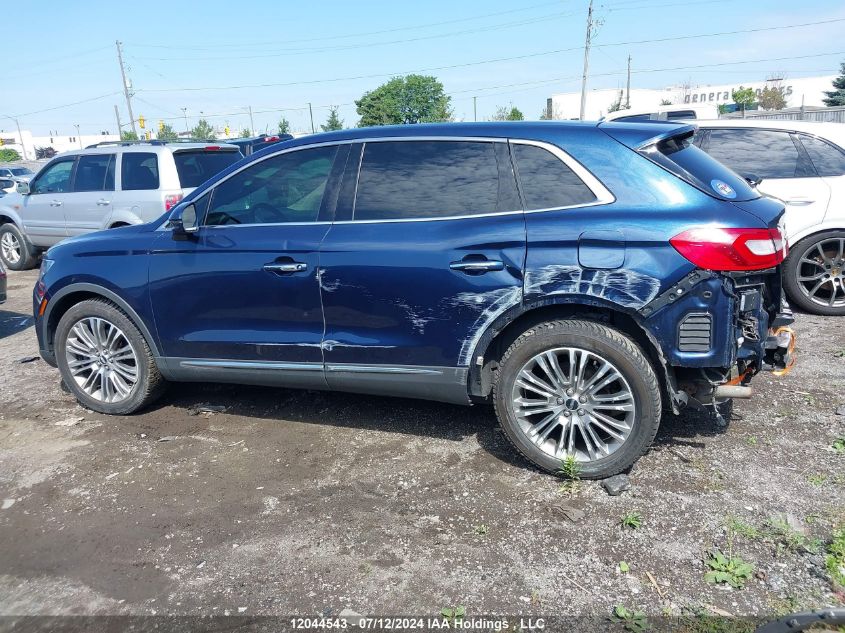 2017 Lincoln Mkx Reserve VIN: 2LMPJ8LR1HBL50557 Lot: 12044543