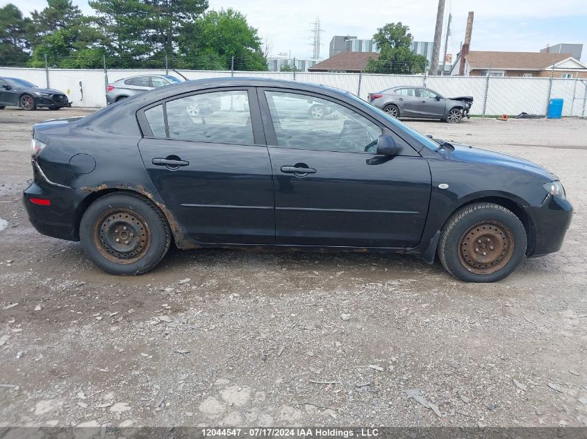 2008 Mazda Mazda3 VIN: JM1BK32F781820796 Lot: 12044547