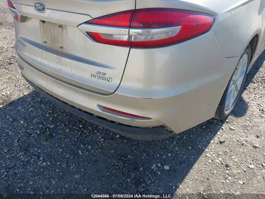 2019 Ford Fusion Se VIN: 3FA6P0LU4KR145975 Lot: 12044566