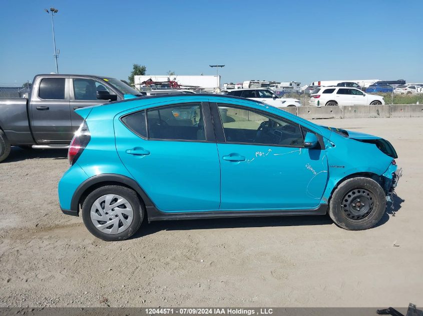 2018 Toyota Prius C Technology VIN: JTDKDTB39J1619715 Lot: 12044571