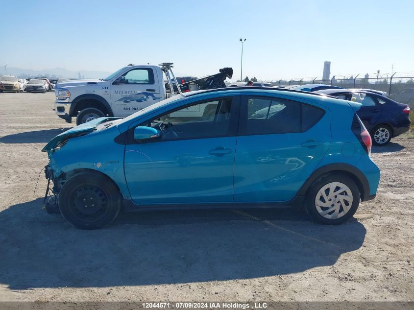 2018 Toyota Prius C Technology VIN: JTDKDTB39J1619715 Lot: 12044571