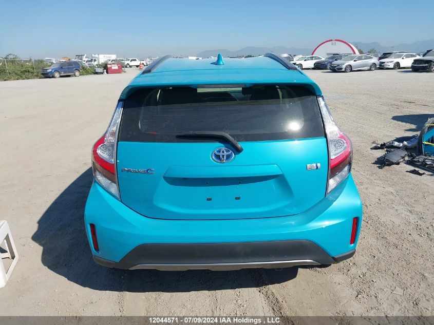 2018 Toyota Prius C Technology VIN: JTDKDTB39J1619715 Lot: 12044571