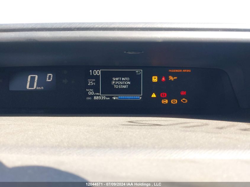 2018 Toyota Prius C Technology VIN: JTDKDTB39J1619715 Lot: 12044571