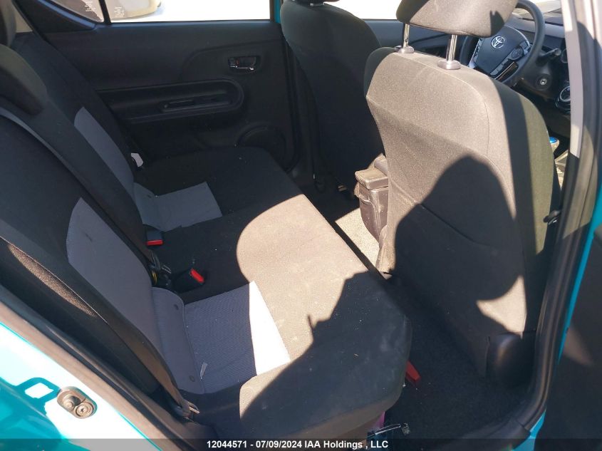 2018 Toyota Prius C Technology VIN: JTDKDTB39J1619715 Lot: 12044571