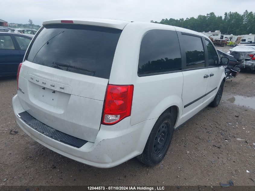 2014 Dodge Grand Caravan Se/Sxt VIN: 2C4RDGBG6ER312321 Lot: 12044573