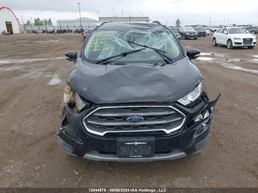 2018 Ford Ecosport Titanium VIN: MAJ6P1WL7JC187143 Lot: 12044576