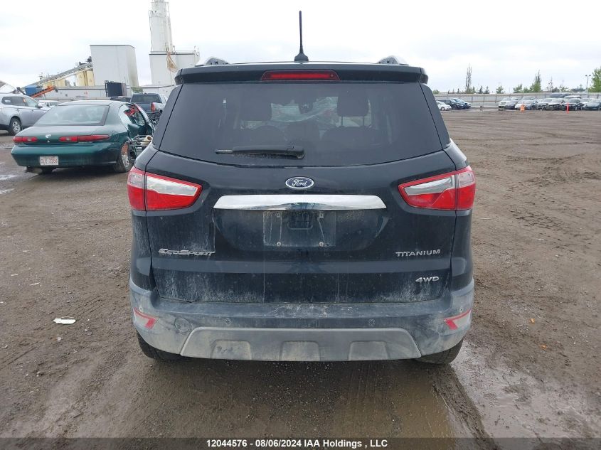 2018 Ford Ecosport Titanium VIN: MAJ6P1WL7JC187143 Lot: 12044576