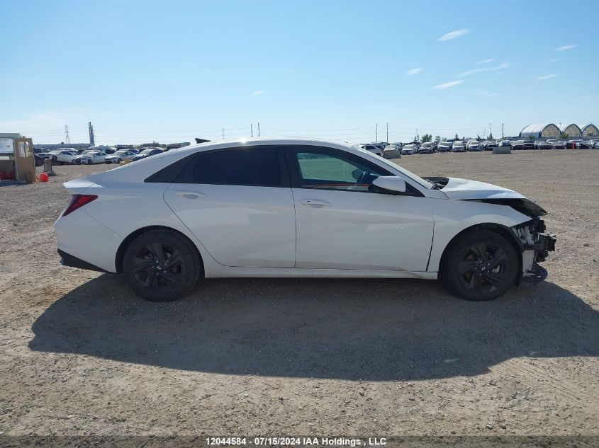 2021 Hyundai Elantra VIN: KMHLM4AG9MU077383 Lot: 12044584