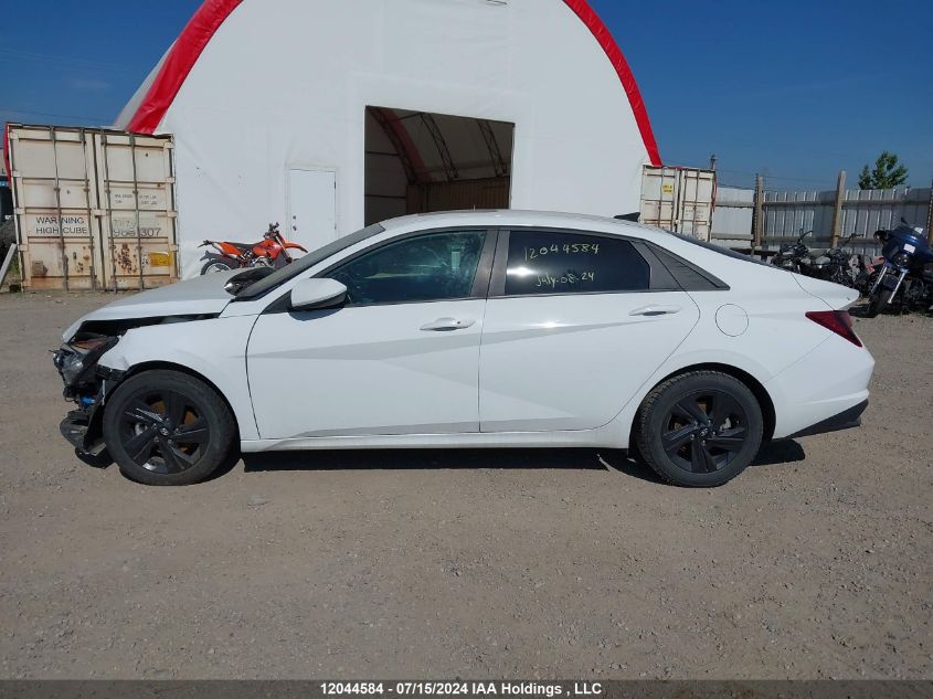 2021 Hyundai Elantra VIN: KMHLM4AG9MU077383 Lot: 12044584