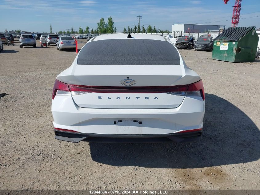 2021 Hyundai Elantra VIN: KMHLM4AG9MU077383 Lot: 12044584