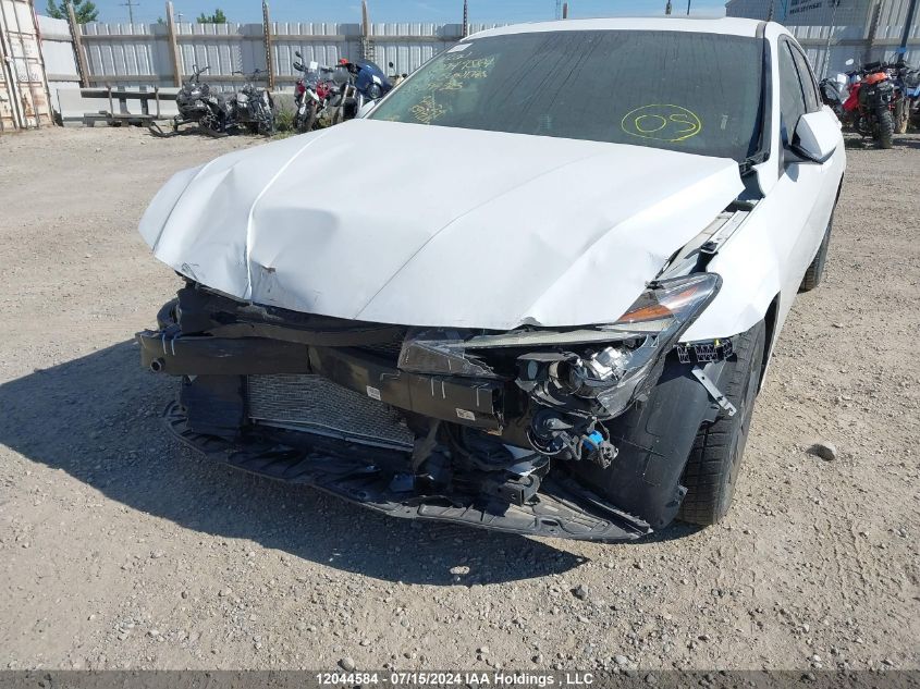 2021 Hyundai Elantra VIN: KMHLM4AG9MU077383 Lot: 12044584