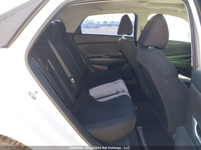 2021 Hyundai Elantra VIN: KMHLM4AG9MU077383 Lot: 12044584