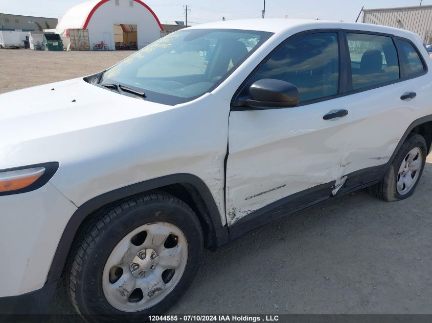 2014 Jeep Cherokee Sport VIN: 1C4PJLAB3EW271488 Lot: 12044585