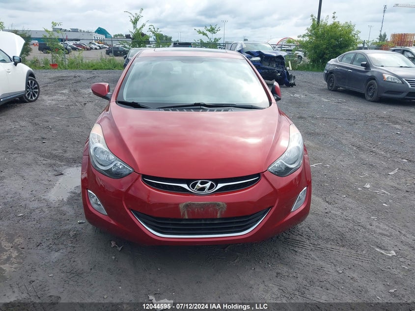 2013 Hyundai Elantra Gls VIN: 5NPDH4AE4DH178532 Lot: 12044595