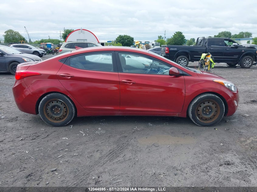 2013 Hyundai Elantra Gls VIN: 5NPDH4AE4DH178532 Lot: 12044595