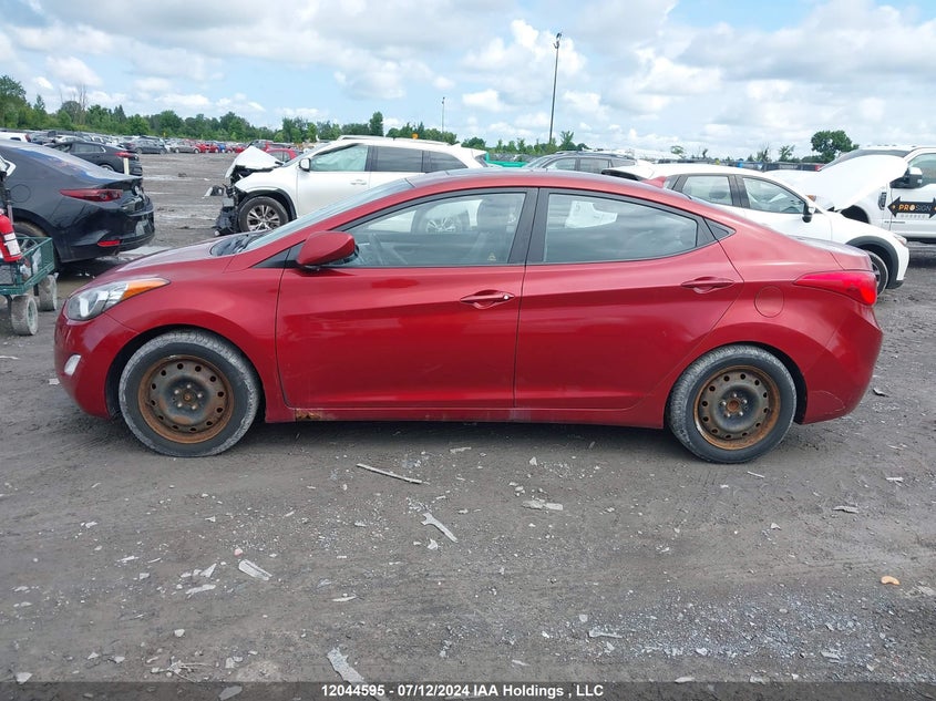 2013 Hyundai Elantra Gls VIN: 5NPDH4AE4DH178532 Lot: 12044595