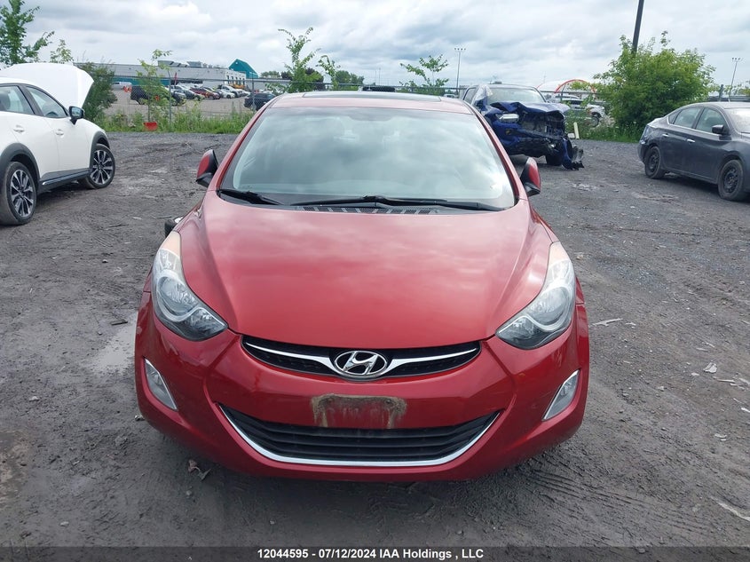2013 Hyundai Elantra Gls VIN: 5NPDH4AE4DH178532 Lot: 12044595