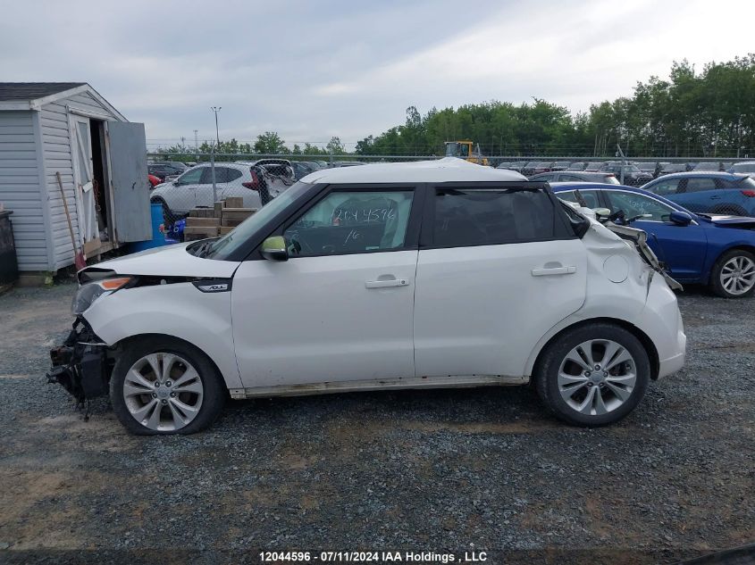 2016 Kia Soul + VIN: KNDJP3A56G7389787 Lot: 12044596