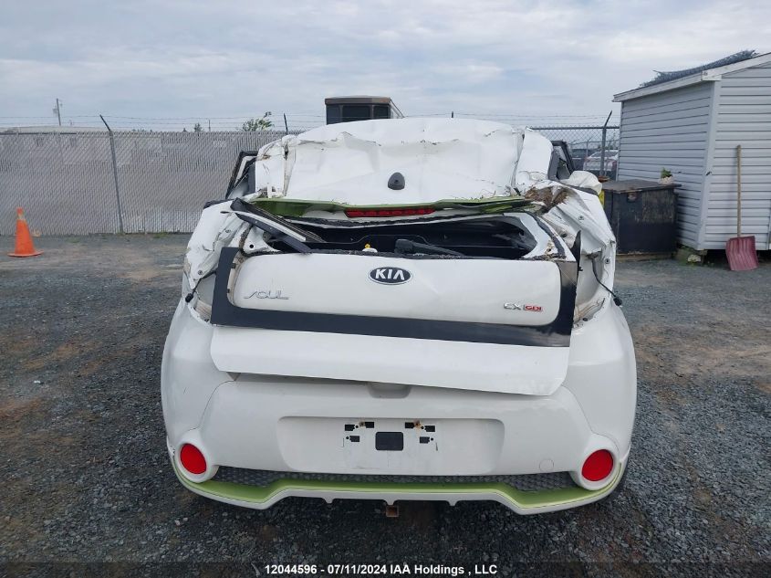 2016 Kia Soul + VIN: KNDJP3A56G7389787 Lot: 12044596