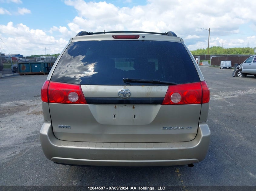 2008 Toyota Sienna Ce VIN: 5TDZK29C08S104927 Lot: 12044597